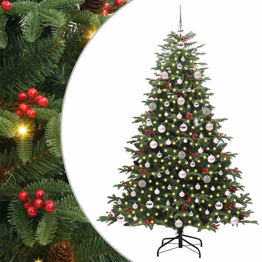 Umjetno božićno drvce Zelena 180 cm PVC i Metal i Plastika