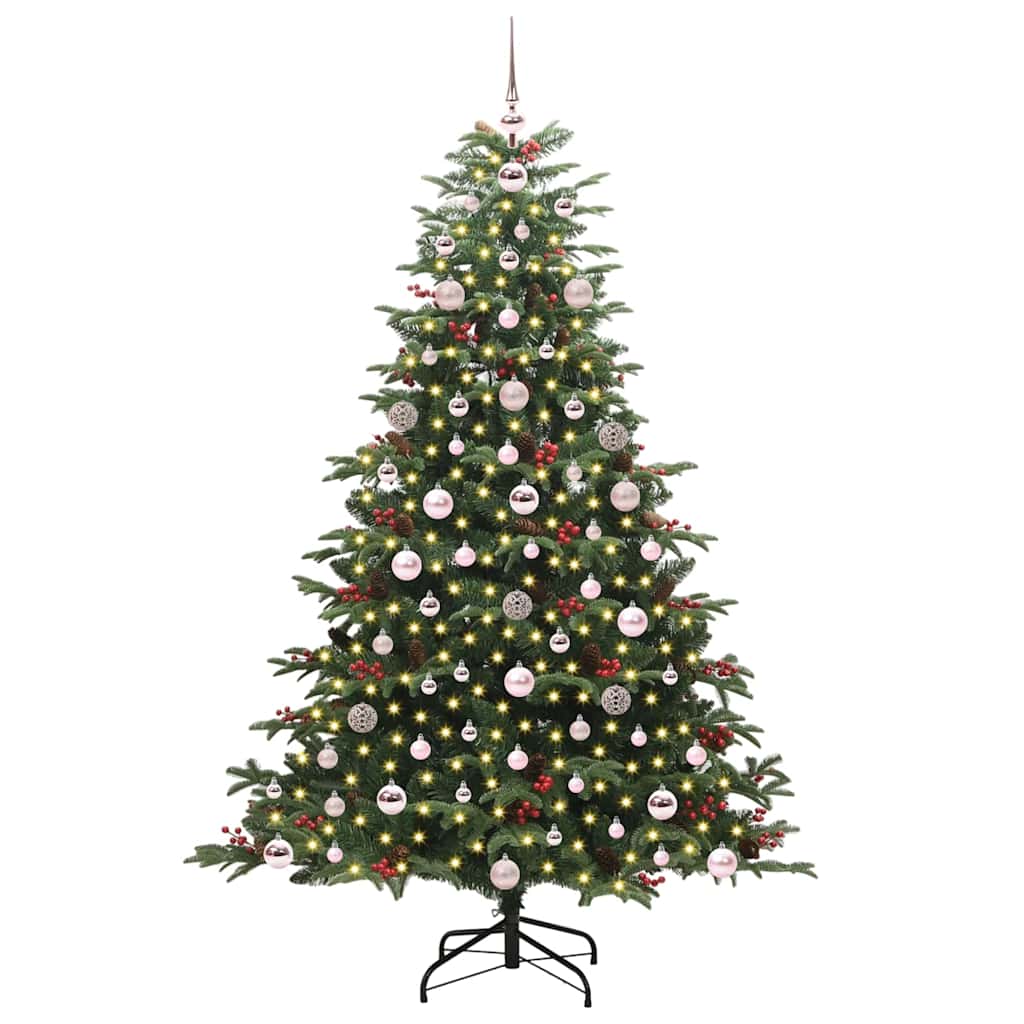 Umjetno božićno drvce Zelena 180 cm PVC i Metal i Plastika
