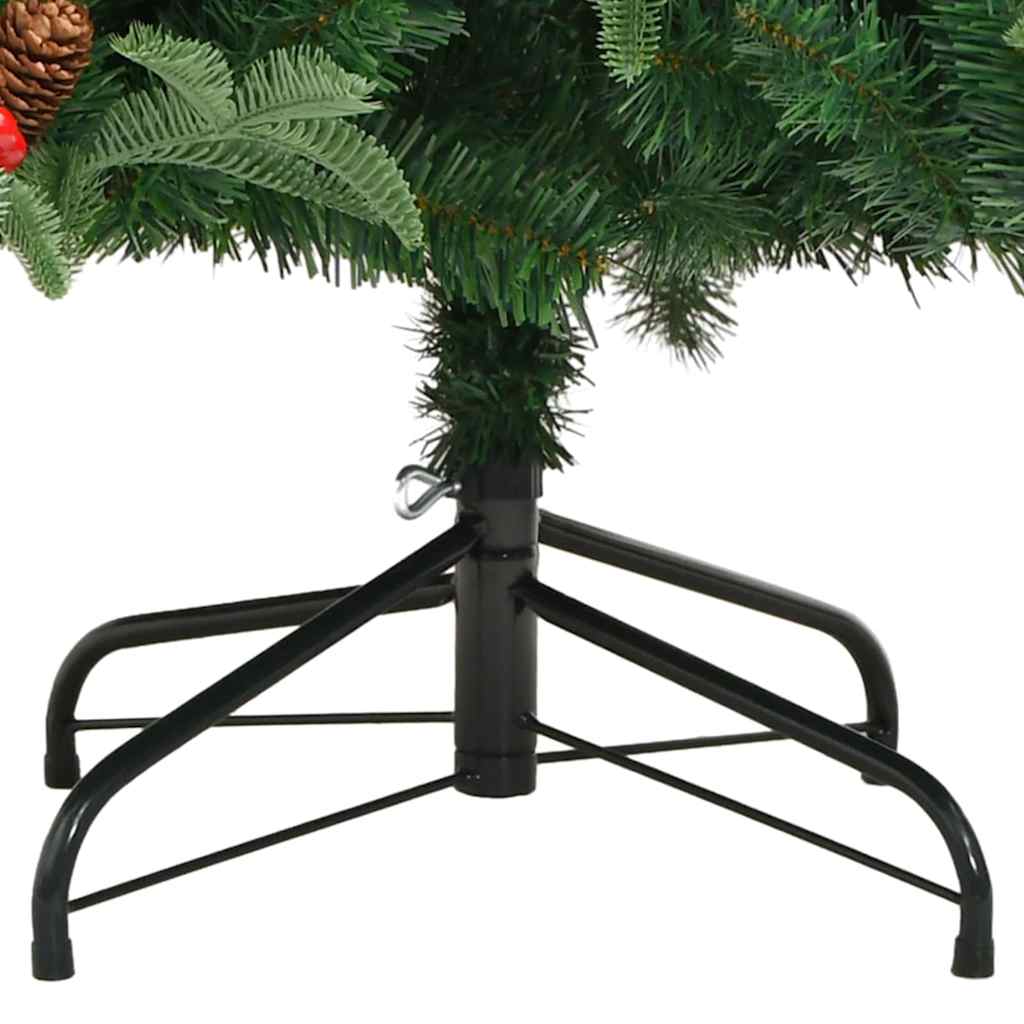 Umjetno božićno drvce Zelena 180 cm PVC i Metal i Plastika