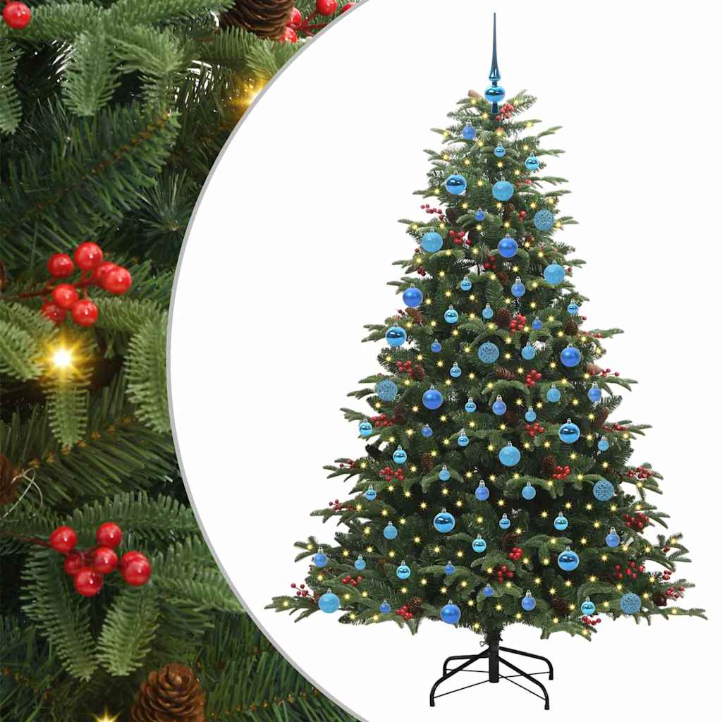 Umjetno božićno drvce Zelena 180 cm PVC i Metal i Plastika