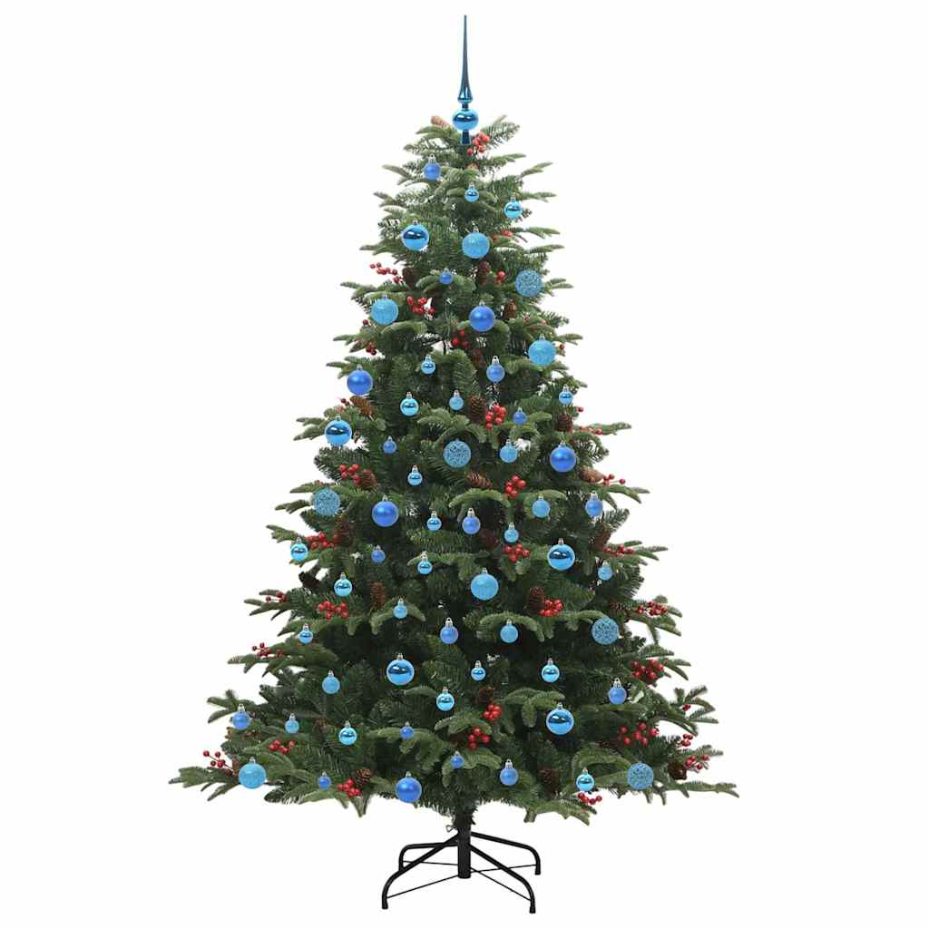 Umjetno božićno drvce Zelena 180 cm PVC i Metal i Plastika