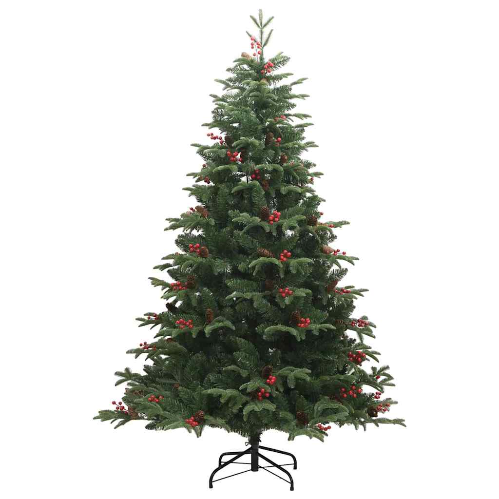 Umjetno božićno drvce Zelena 240 cm PVC i Metal i Plastika