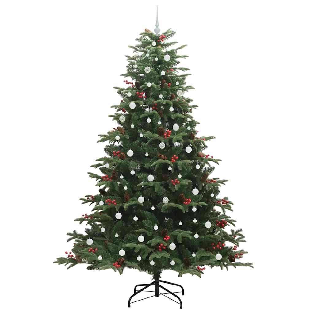 Umjetno božićno drvce Zelena 240 cm PVC i Metal i Plastika