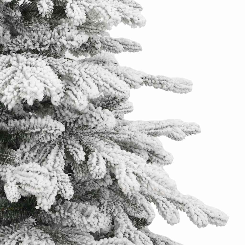 Umjetno božićno drvce s nogom Bijelo 210 cm PE i PVC