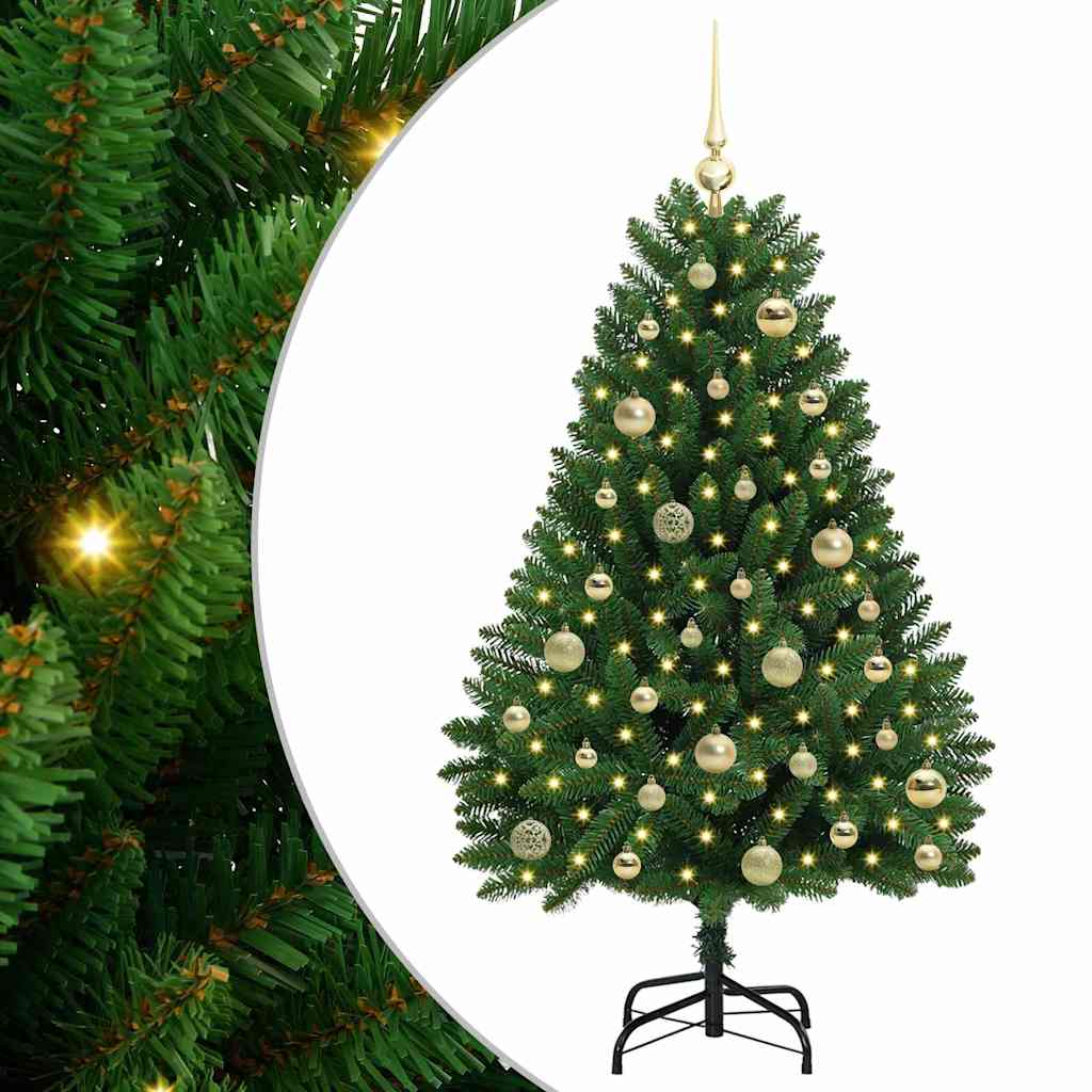 Umjetno božićno drvce Zelena 120 cm PVC i metal