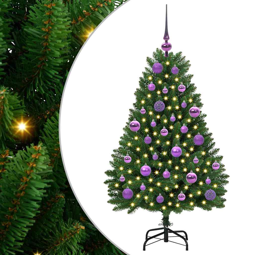 Umjetno božićno drvce Zelena 120 cm PVC i metal
