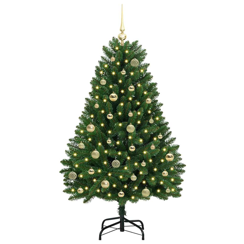 Umjetno božićno drvce Zelena 150 cm PVC i metal