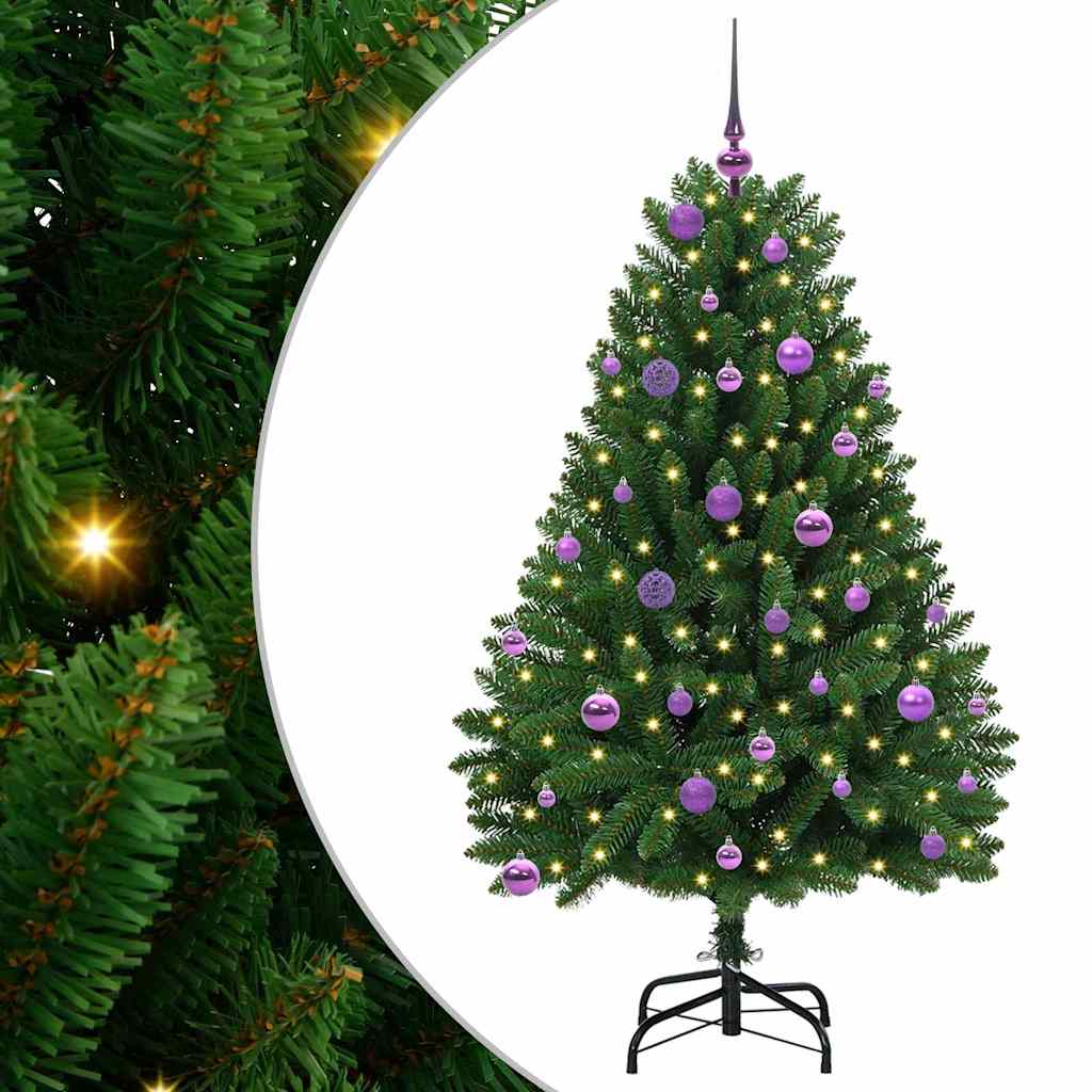 Umjetno božićno drvce Zelena 150 cm PVC i metal