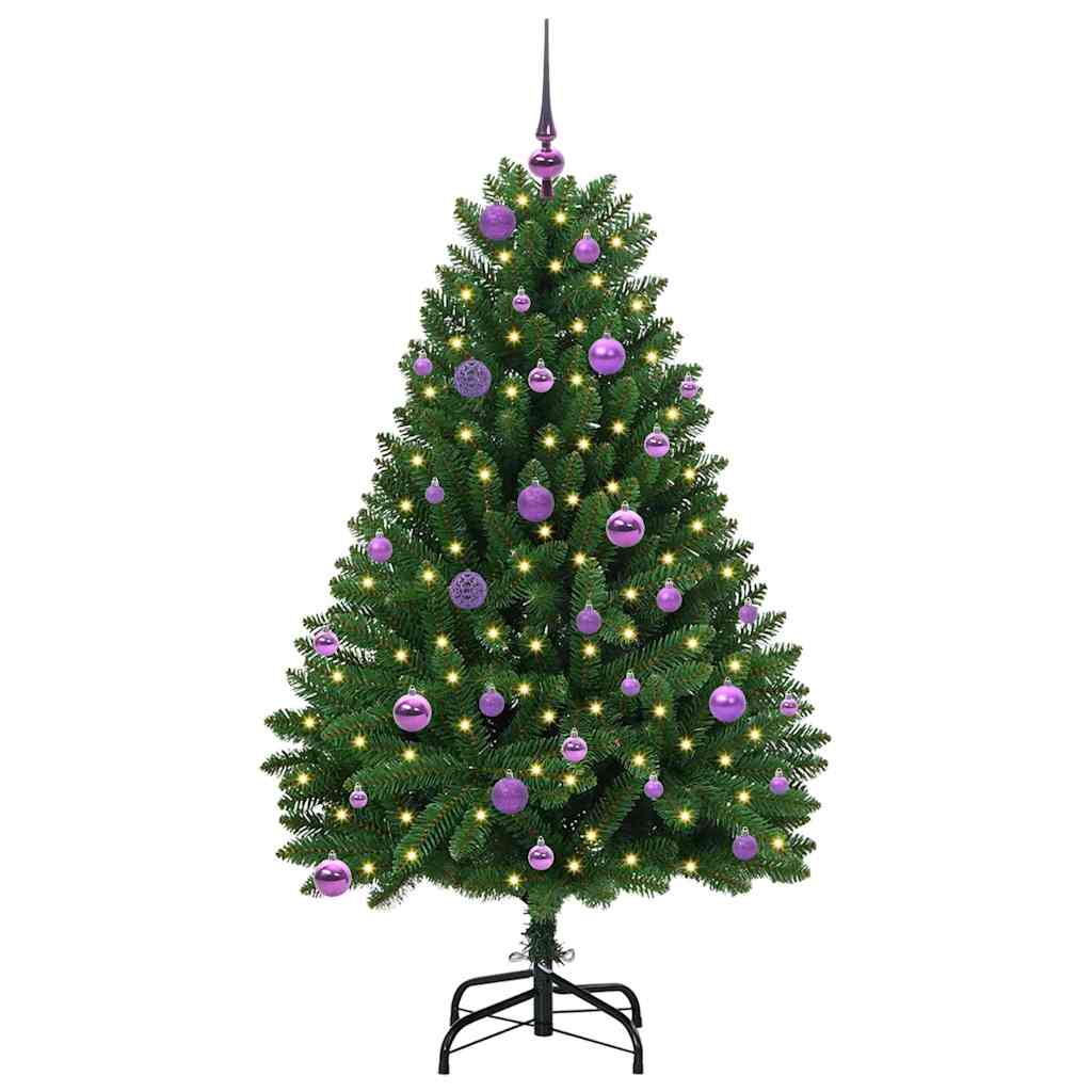 Umjetno božićno drvce Zelena 150 cm PVC i metal