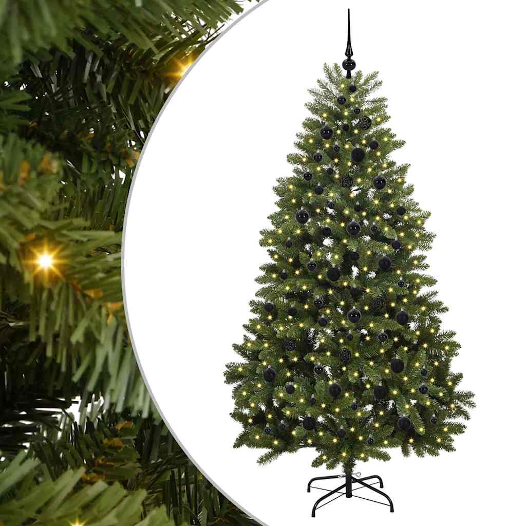 Umjetno božićno drvce Zelena 210 cm PVC i metal