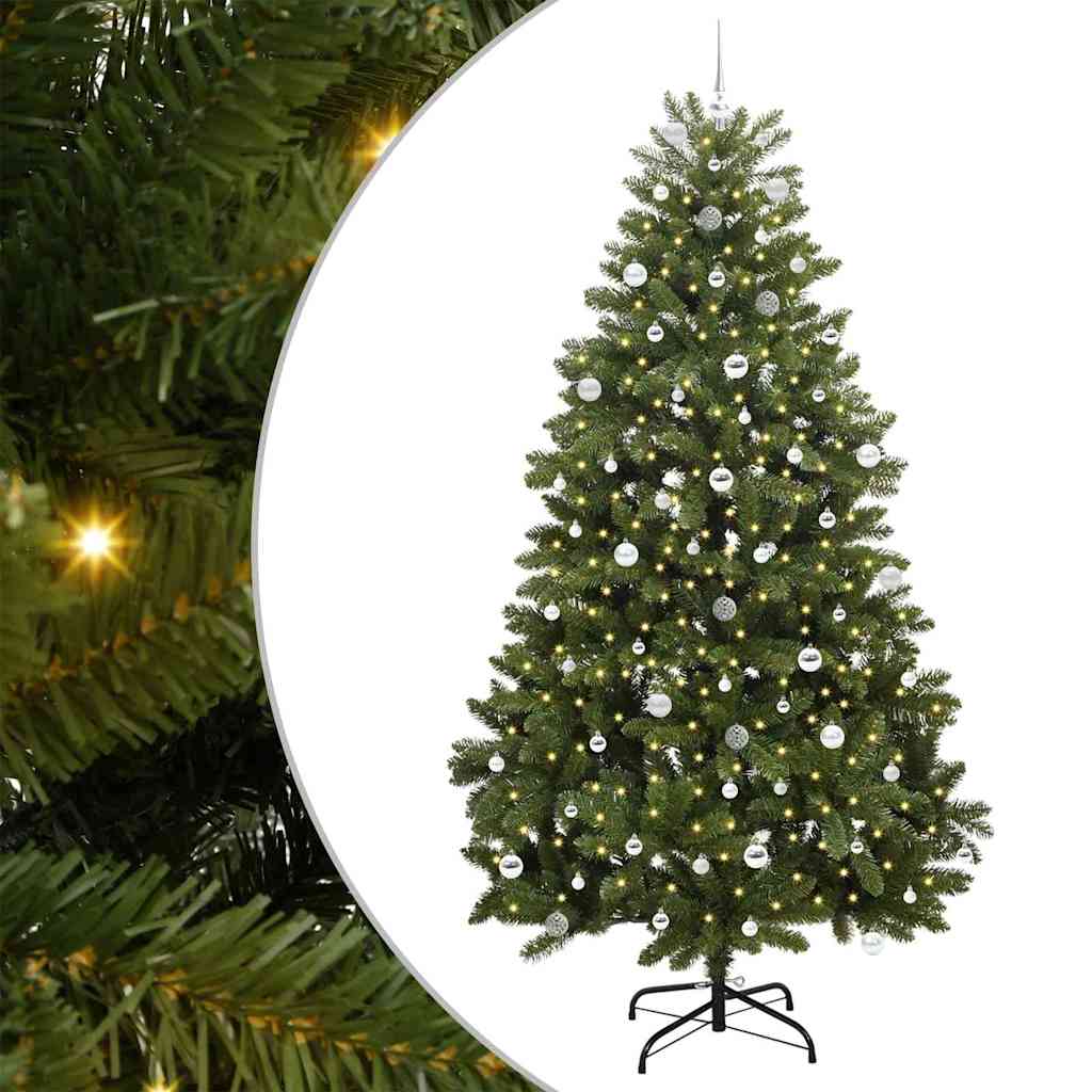 Umjetno božićno drvce Zelena 240 cm PVC i metal