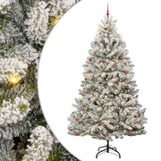 Umjetno božićno drvce Zelena i bijela 300 cm PVC i metal