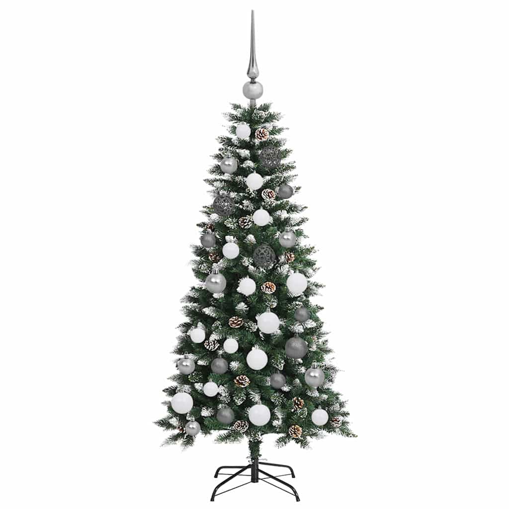 Umjetno božićno drvce Zelena 120 cm PVC, Plastika i Čelik