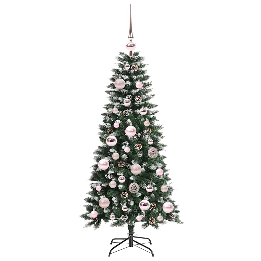 Umjetno božićno drvce Zelena 120 cm PVC, Plastika i Čelik
