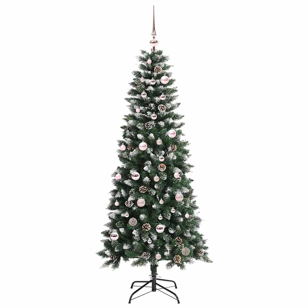 Umjetno božićno drvce Zelena 150 cm PVC, Plastika i Čelik
