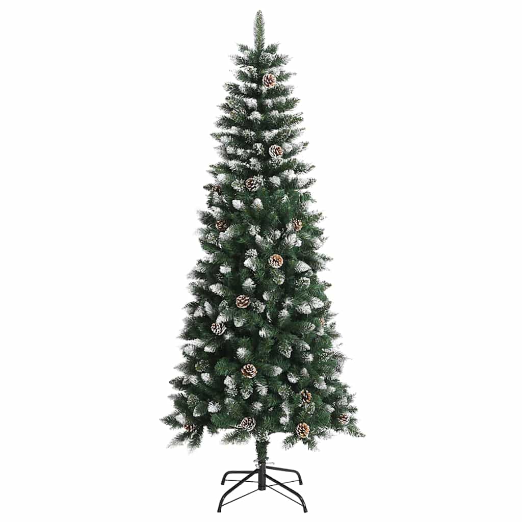 Umjetno božićno drvce Zelena 180 cm PVC, Plastika i Čelik
