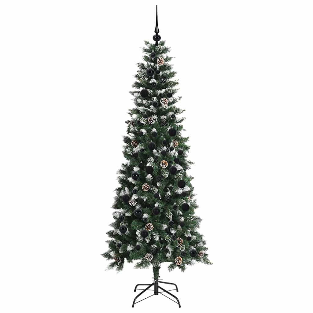 Umjetno božićno drvce Zelena 210 cm PVC, Plastika i Čelik