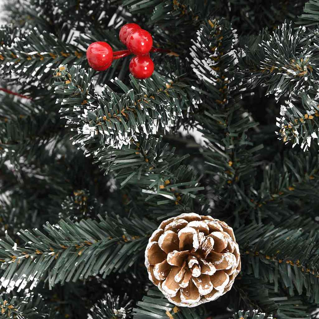 Umjetno božićno drvce Zelena 180 cm PVC, Plastika i Čelik