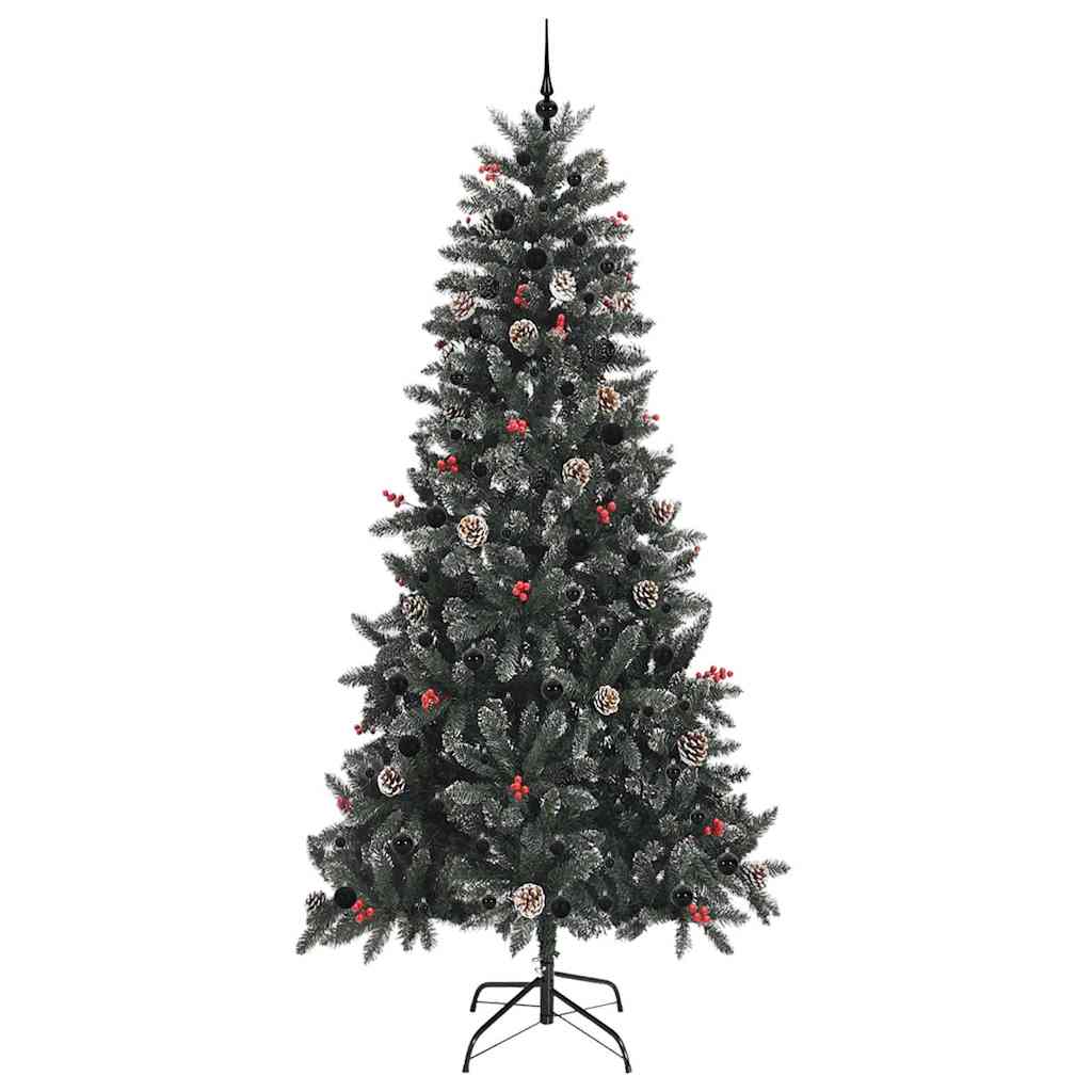 Umjetno božićno drvce Zelena 240 cm PVC, Plastika i Čelik