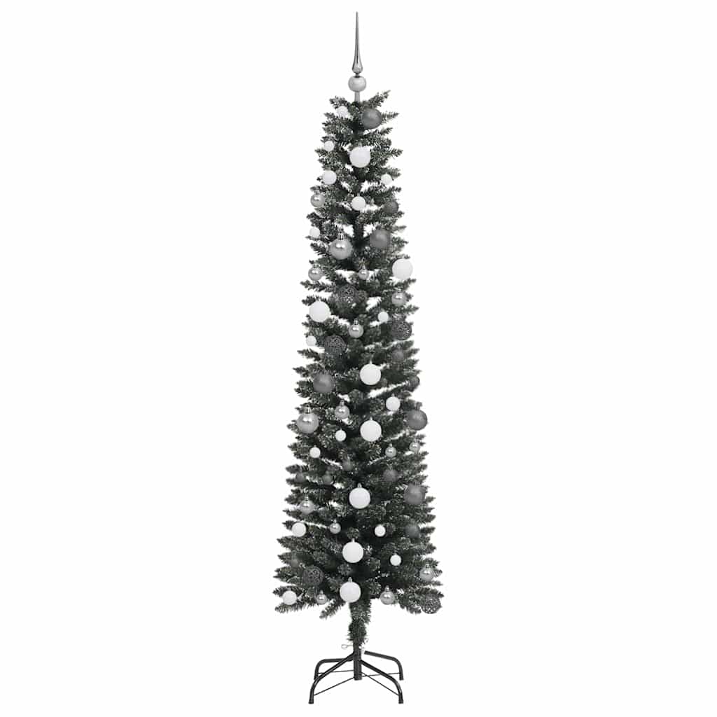 Umjetno božićno drvce Zelena 210 cm PVC, Plastika i Čelik