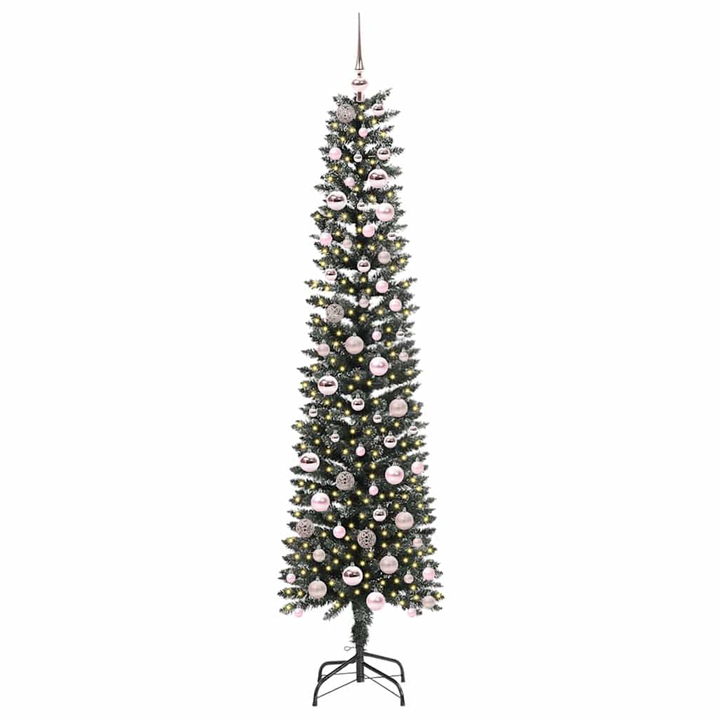 Umjetno božićno drvce Zelena 210 cm PVC, Plastika i Čelik