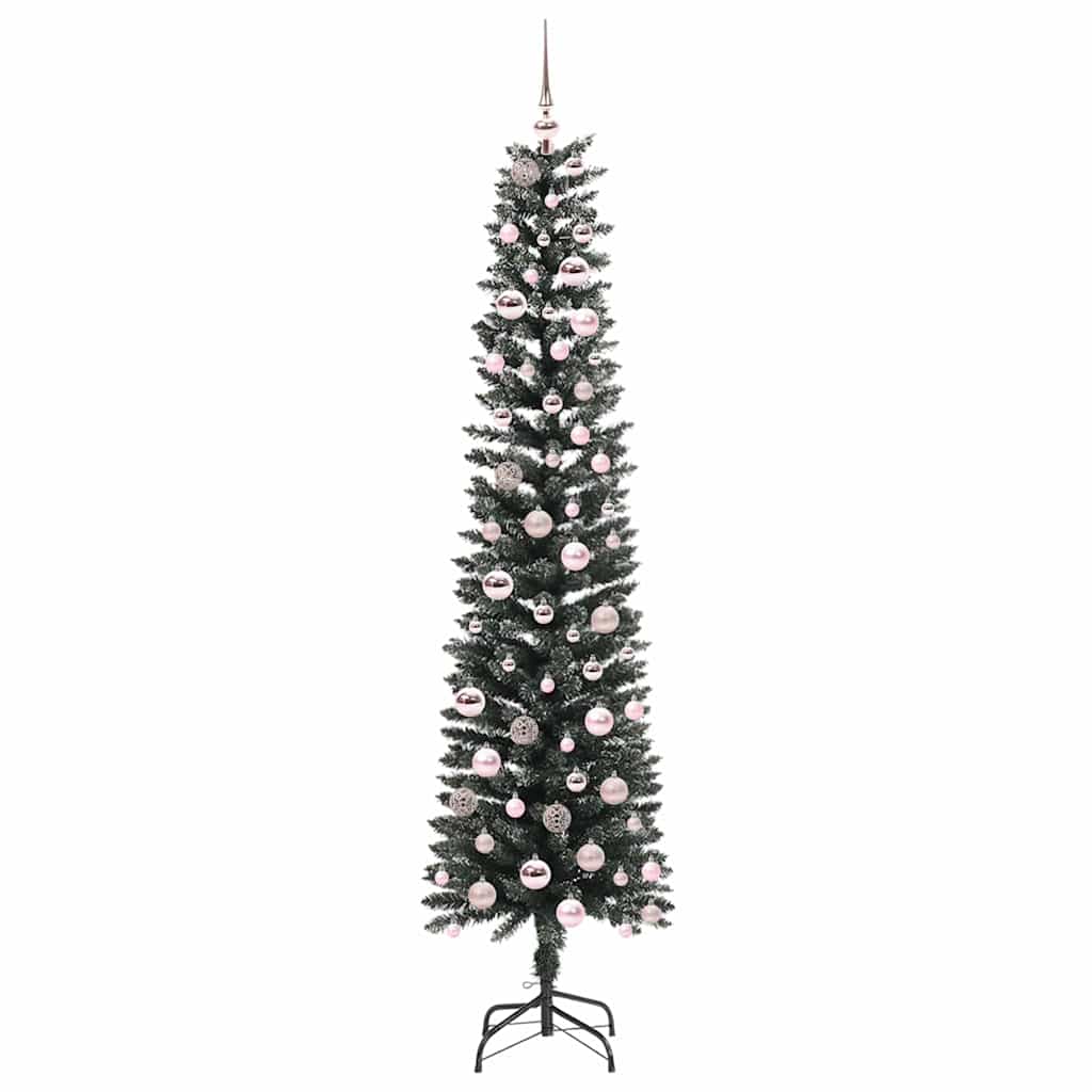 Umjetno božićno drvce Zelena 210 cm PVC, Plastika i Čelik