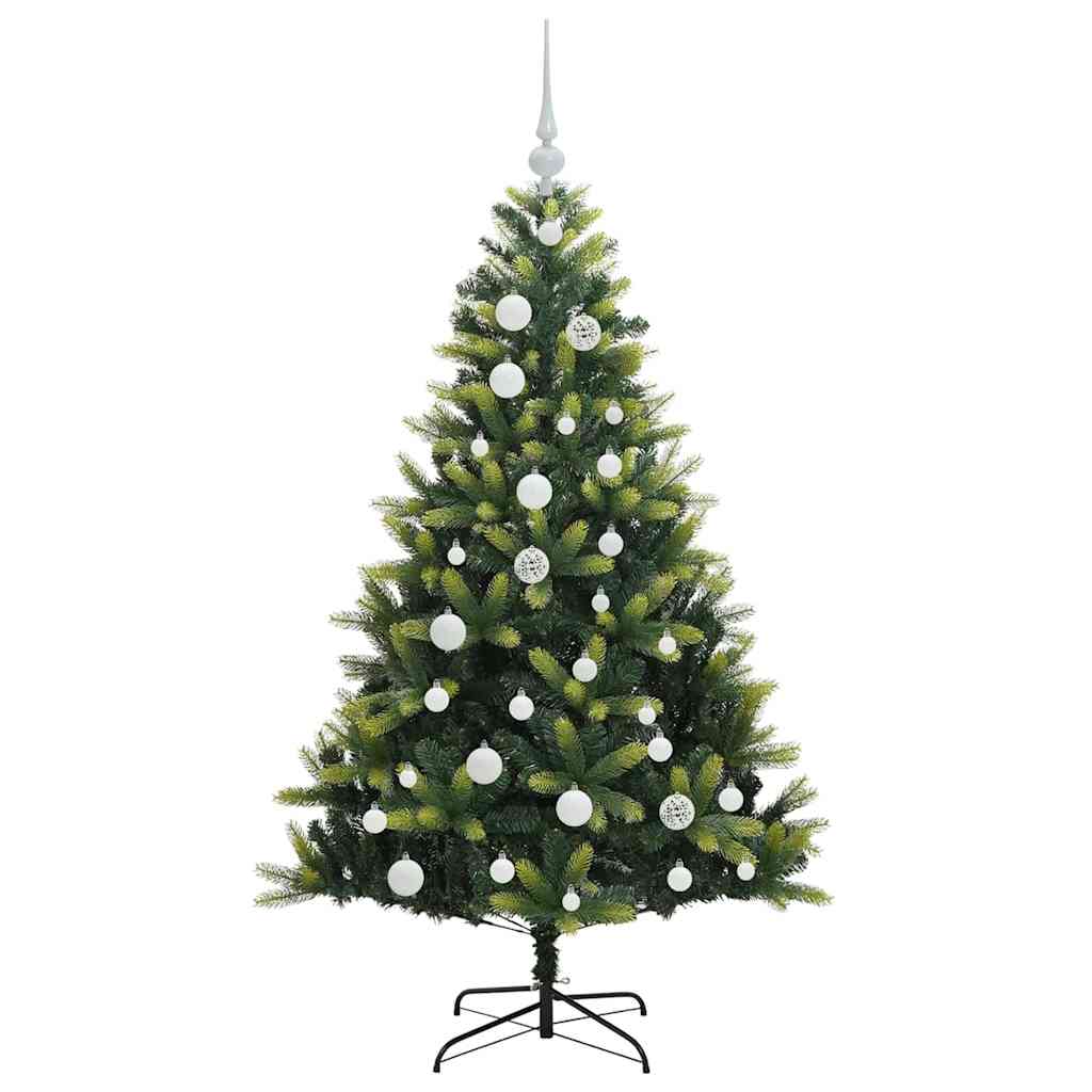 Umjetno rasklopivo božićno drvce 150 LED-a Zelena 120 cm