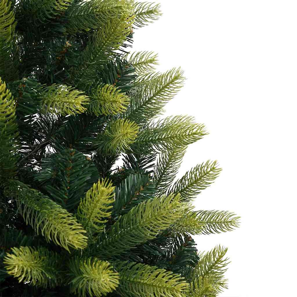 Umjetno savitljivo božićno drvce s 300 LED dioda Zelena 210 cm