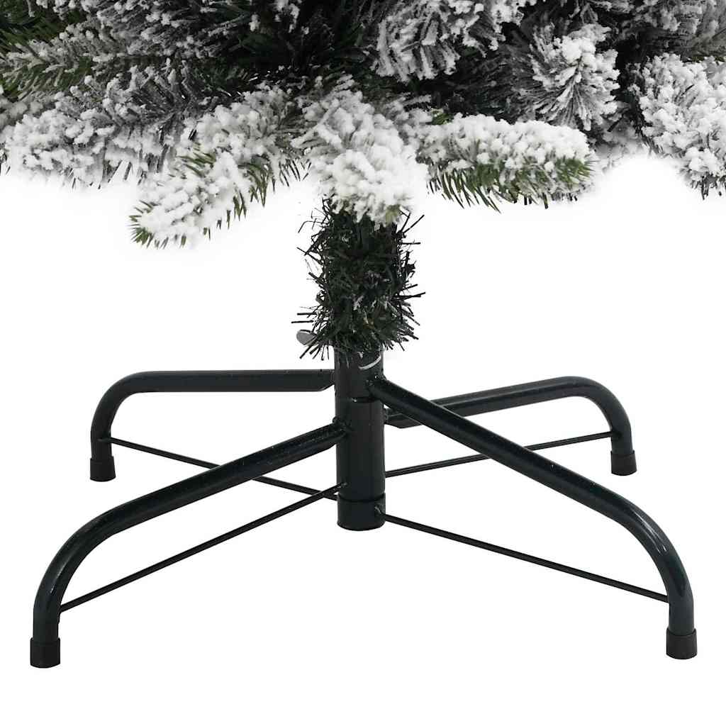 Umjetno božićno drvce Bijelo 180 cm PVC i Metal i Plastika