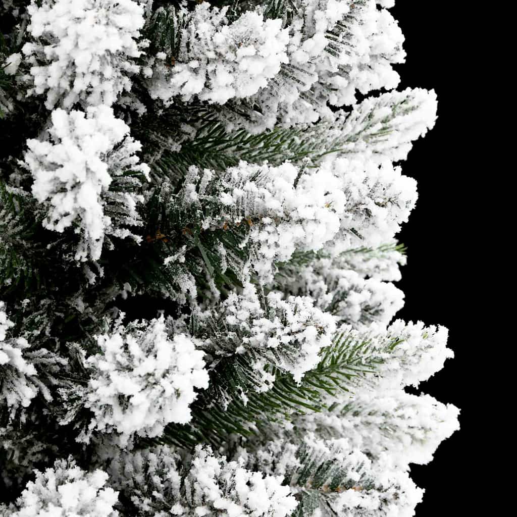 Umjetno božićno drvce Bijelo 240 cm PVC i Metal i Plastika