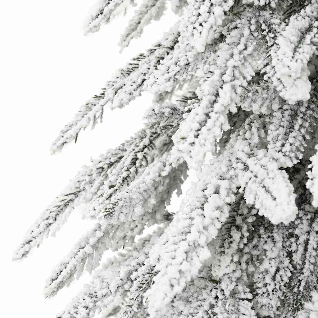 Božićno drvce s 300 LED svjetlima Bijelo 180 cm PE i čelik