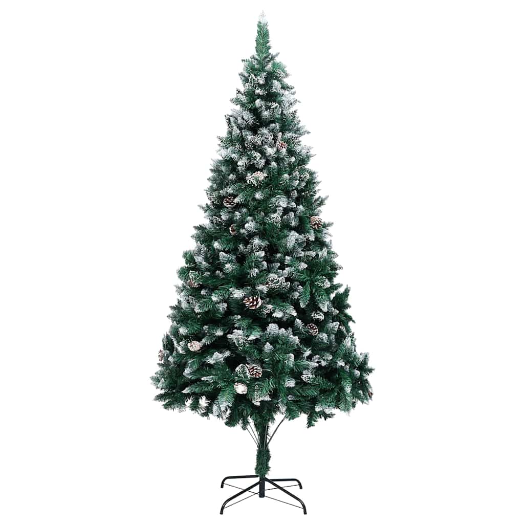 Umjetno božićno drvce Zelena 210 cm PVC i Čelik i Plastika
