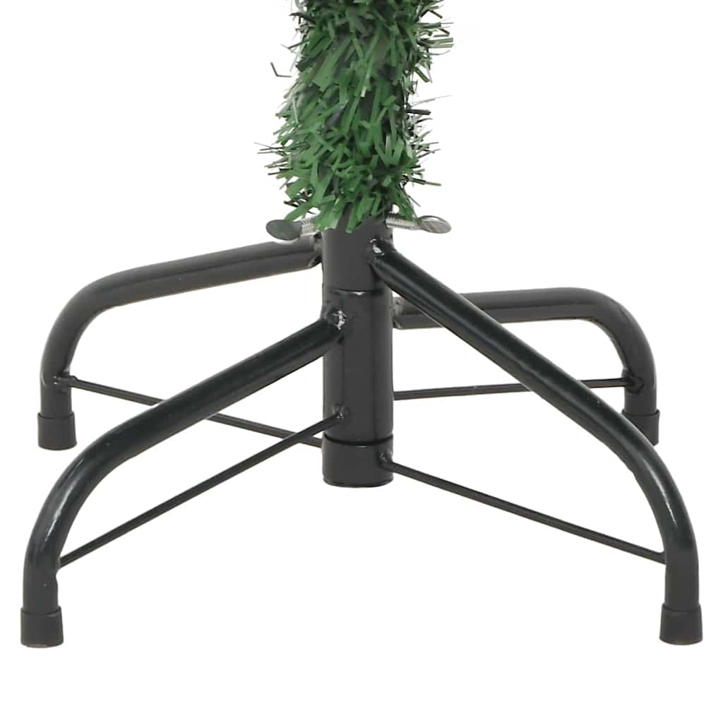 Božićno drvce s 300 LED svjetlima s stalakom Zelena 180 cm PVC