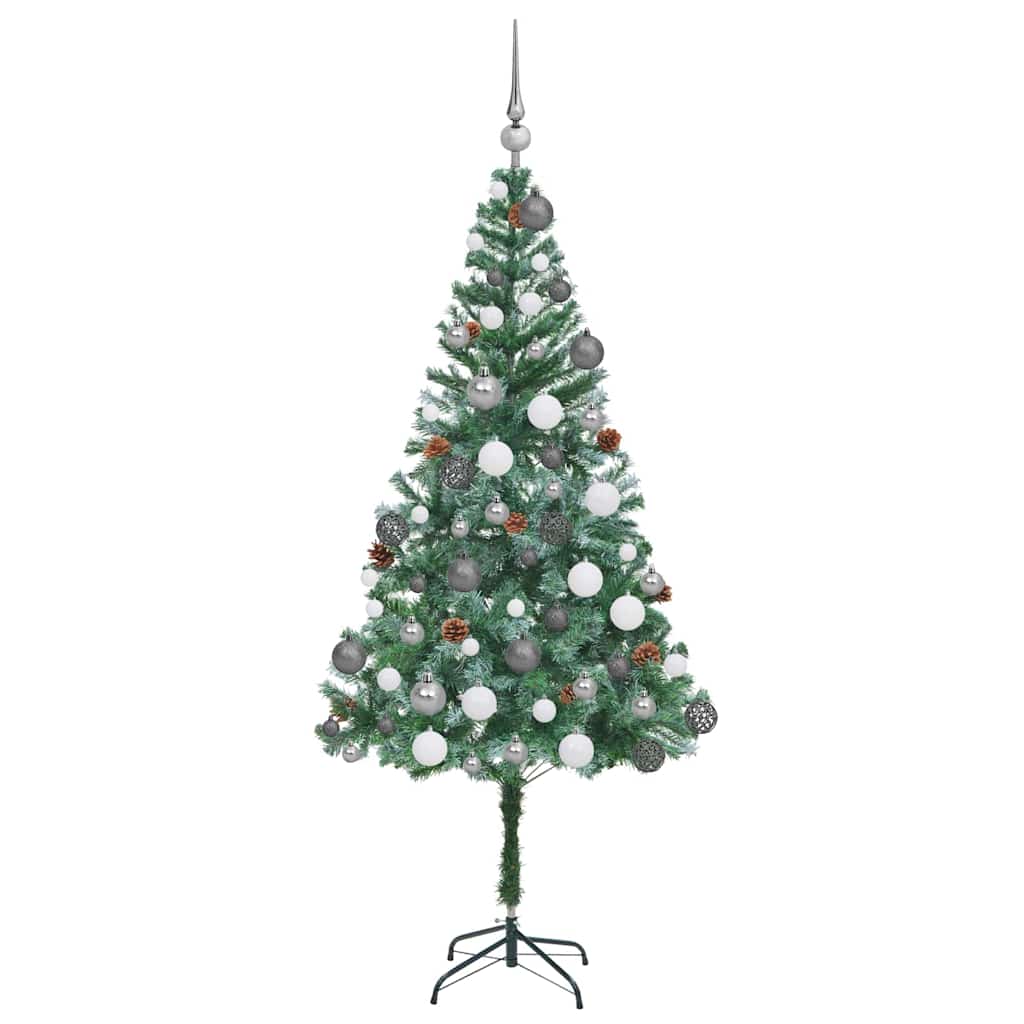 Umjetno božićno drvce s stalakom Zelena 180 cm PVC i čelik