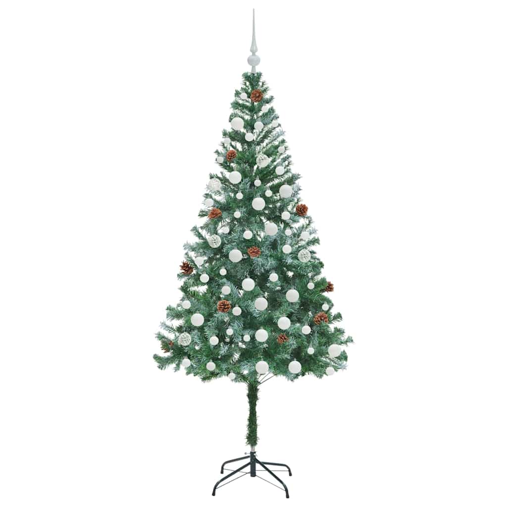 Umjetno božićno drvce s stalakom Zelena 180 cm PVC i čelik