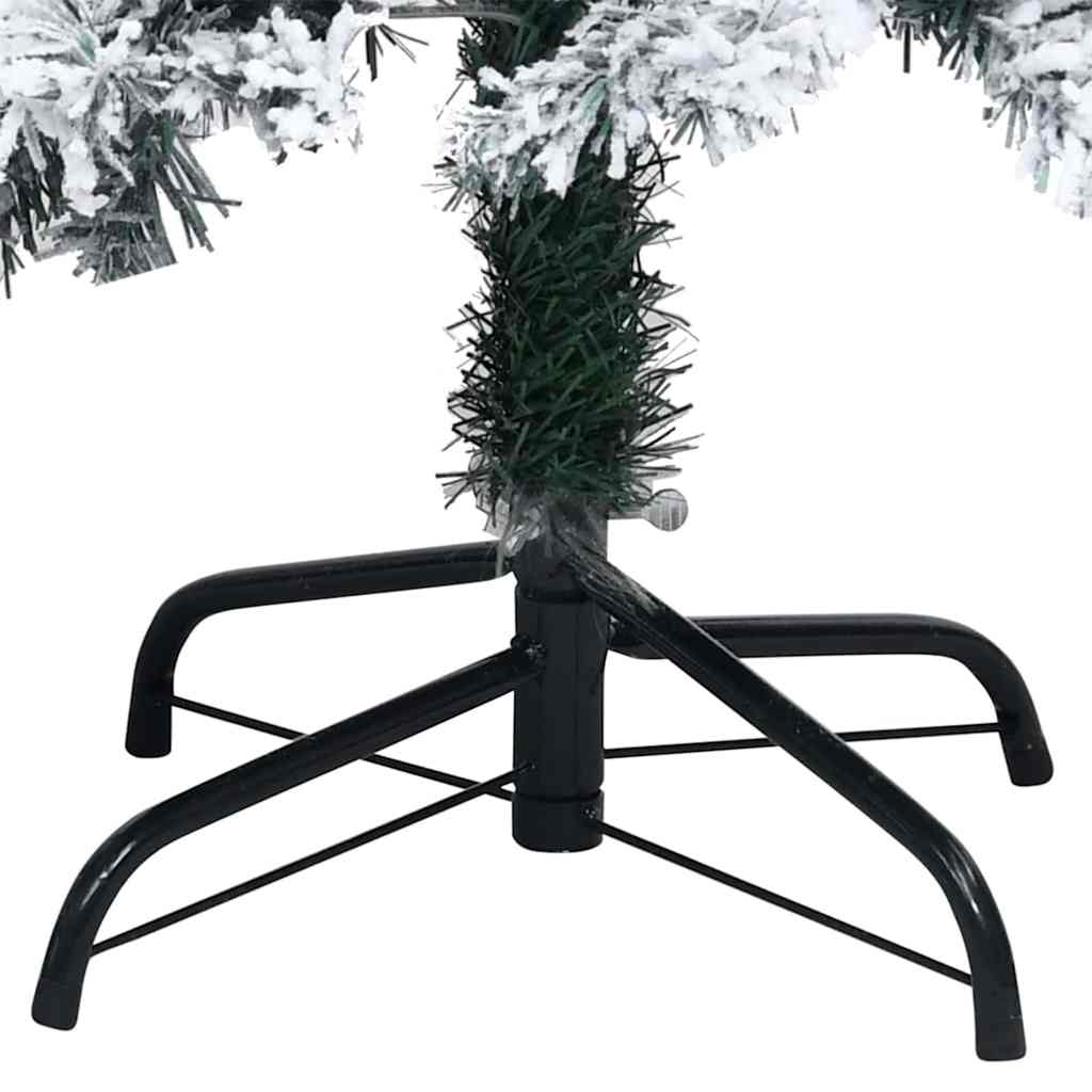 Umjetno božićno drvce Bijelo 180 cm PVC i Čelik i Plastika