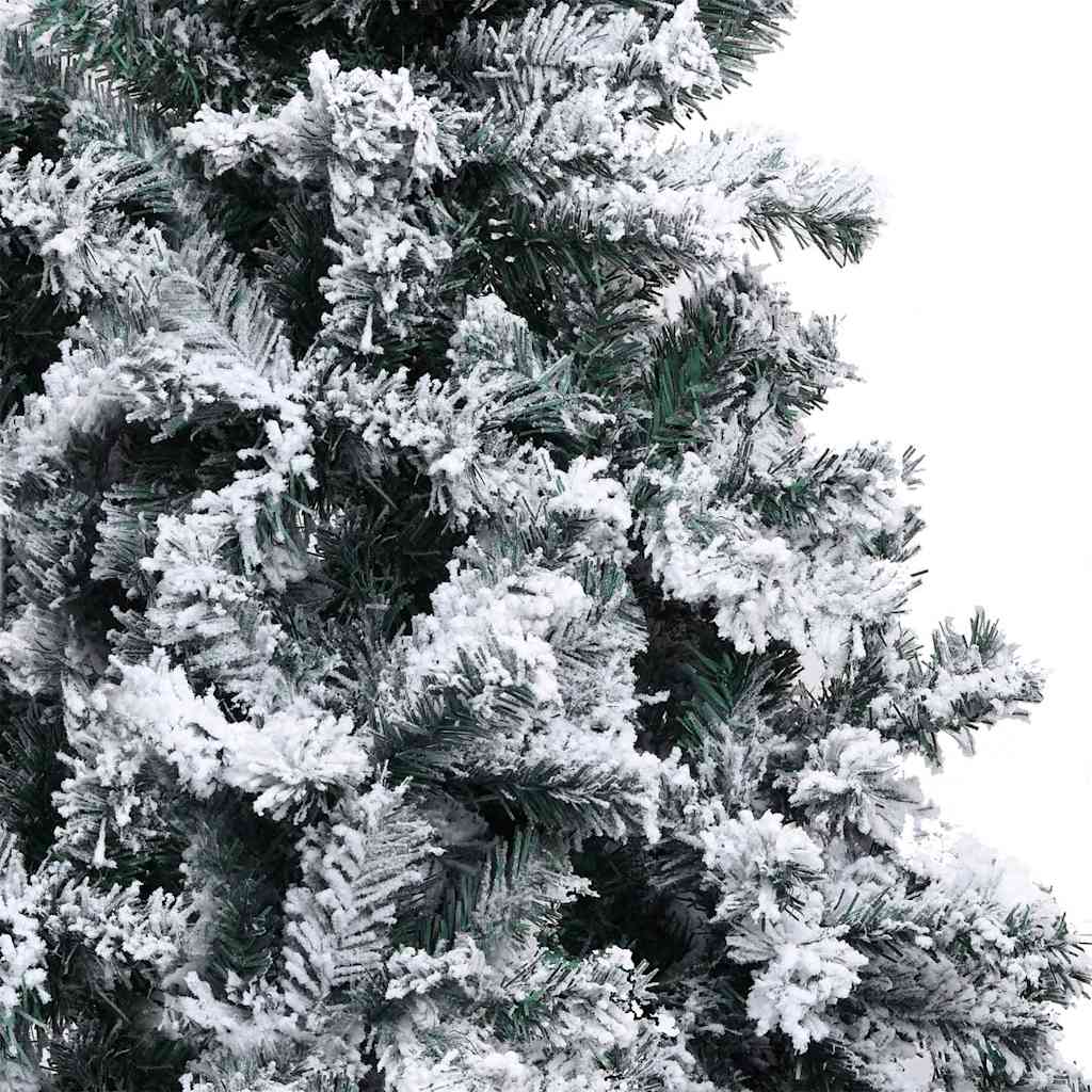 Umjetno božićno drvce Bijelo 210 cm PVC i Čelik i Plastika