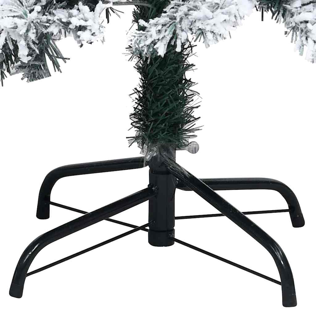 Umjetno božićno drvce Bijelo 240 cm PVC i Čelik i Plastika