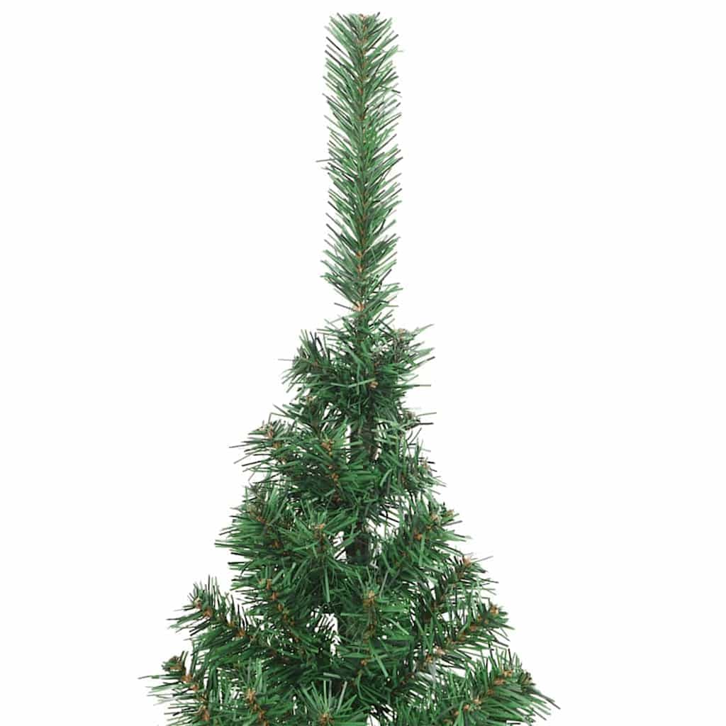 Umjetno predsvijetljeno božićno drvce Zelena 210 cm PVC