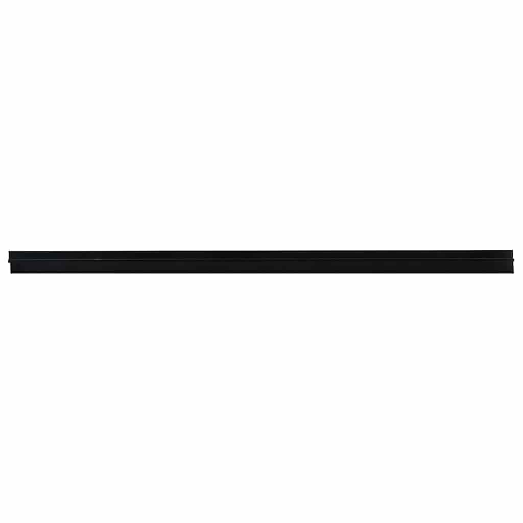 Samoljepljivi pečati za vrata 12 pcs Crna 100 cm