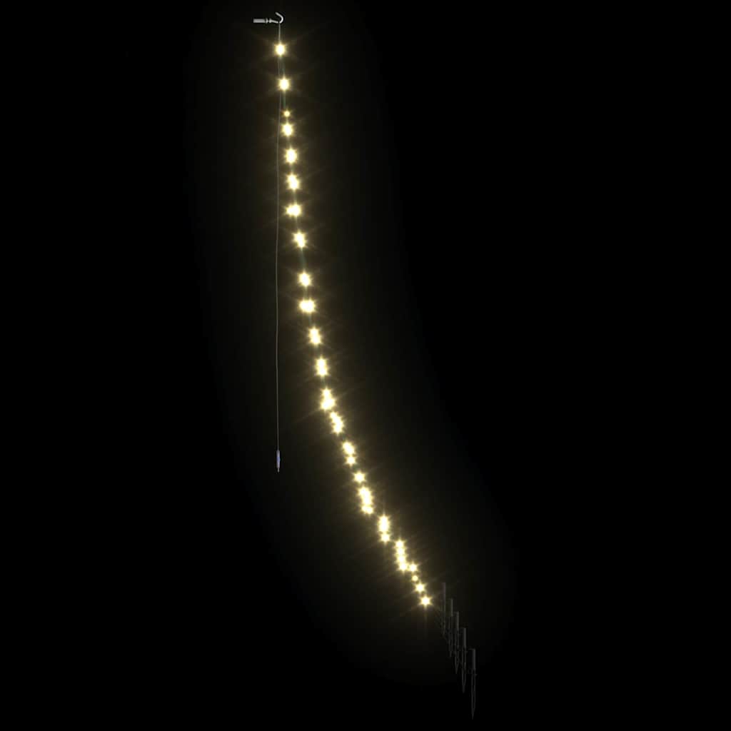 LED Božićno drvce s zemljanim klinovima Topla bijela 182 cm