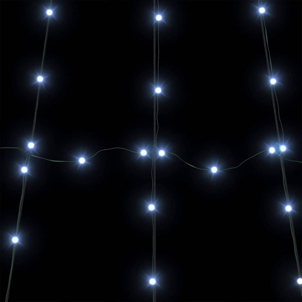 LED Božićno drvce s zemljanim klinovima Hladna bijela 182 cm