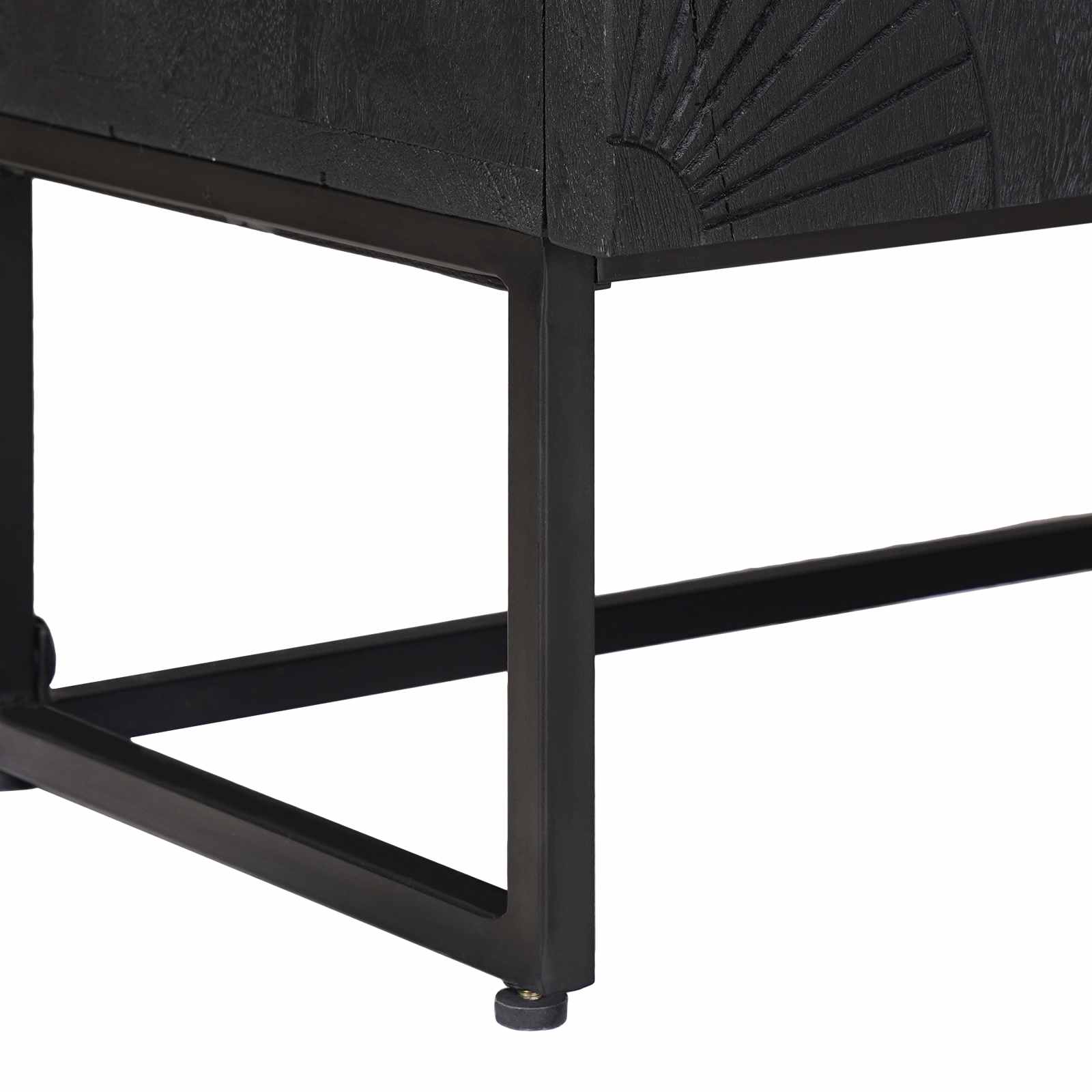 TV ormar s ladicama s policom s pohranom Crna 105 x 30 x 54 cm