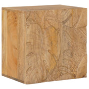 Ručno rađeni noćni ormarić Tamnije smeđi teak 40x30x40 cm