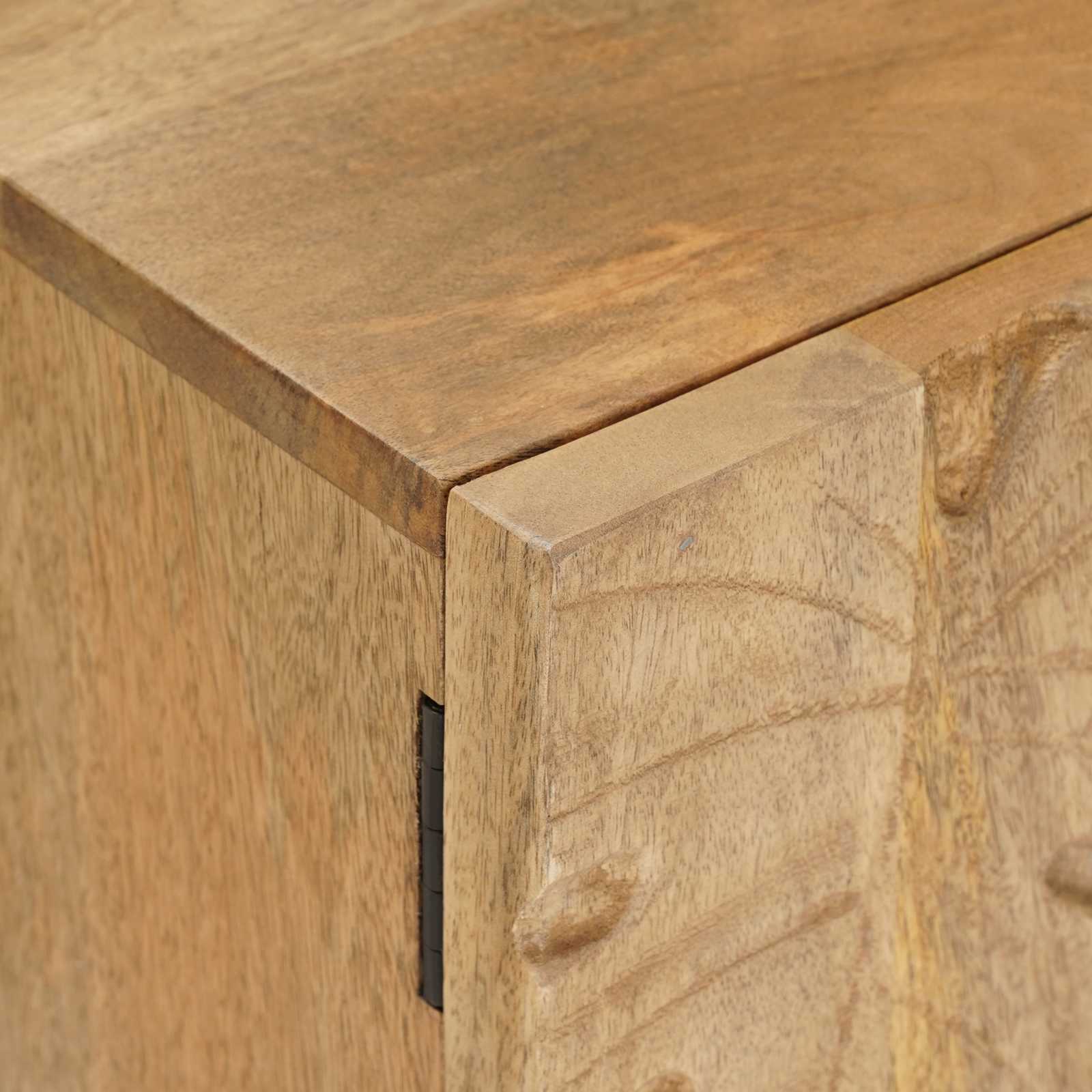TV ormar 110 x 30 x 40 cm Čvrsto Mango Drvo i Inženjersko Drvo