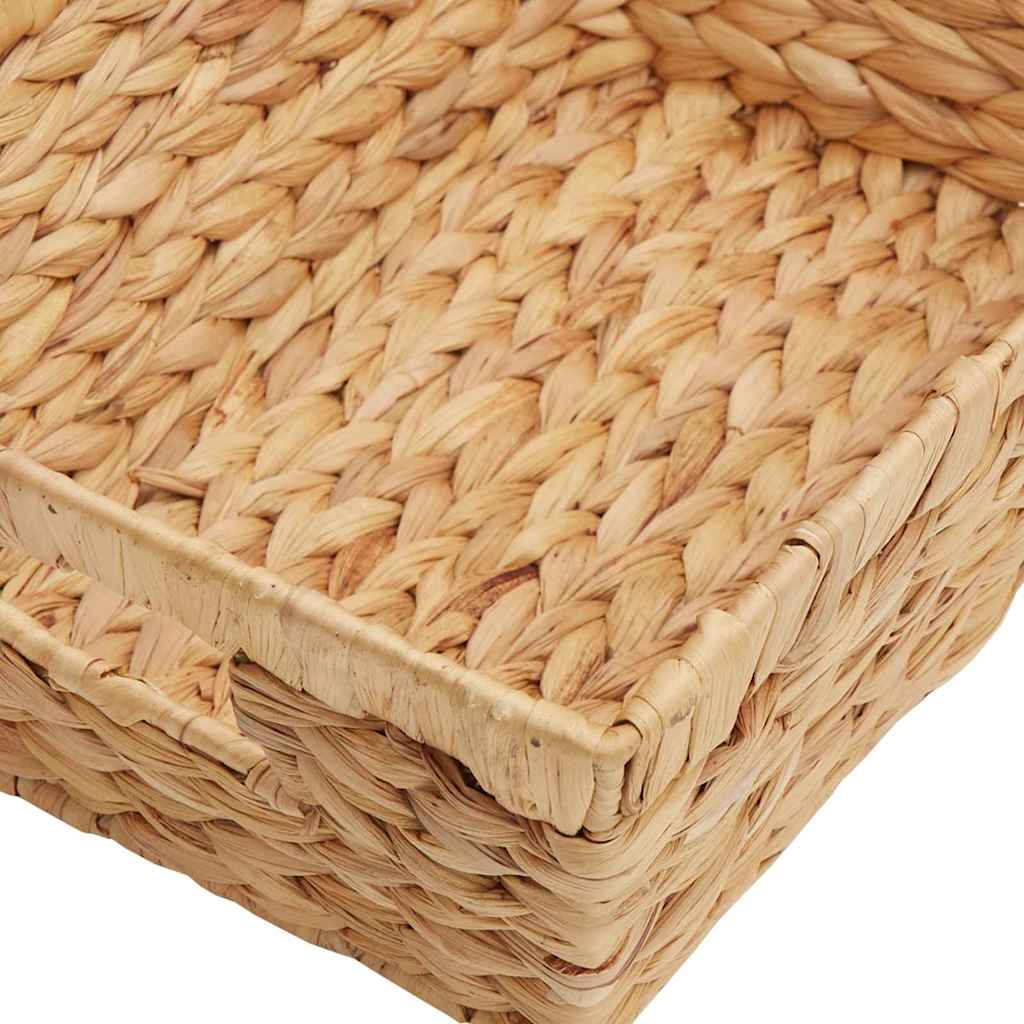 Košare za pohranu 2 pcs Prirodna 38 x 28 x 15 cm Zumbul