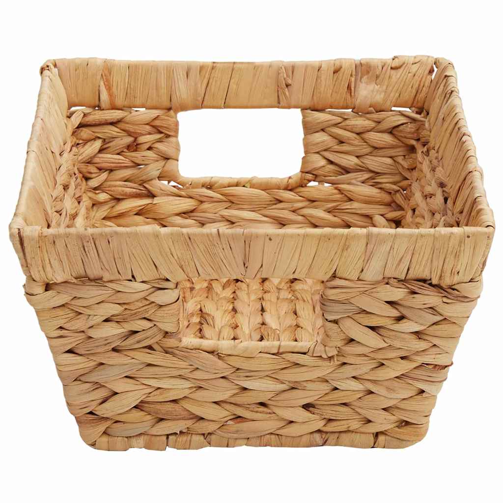Košare za pohranu 2 pcs Prirodna 38 x 28 x 15 cm Zumbul