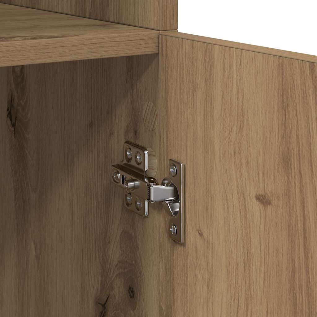 Highboard Umjetnički hrast 80 x 42,5 x 185 cm Konstruirano drvo