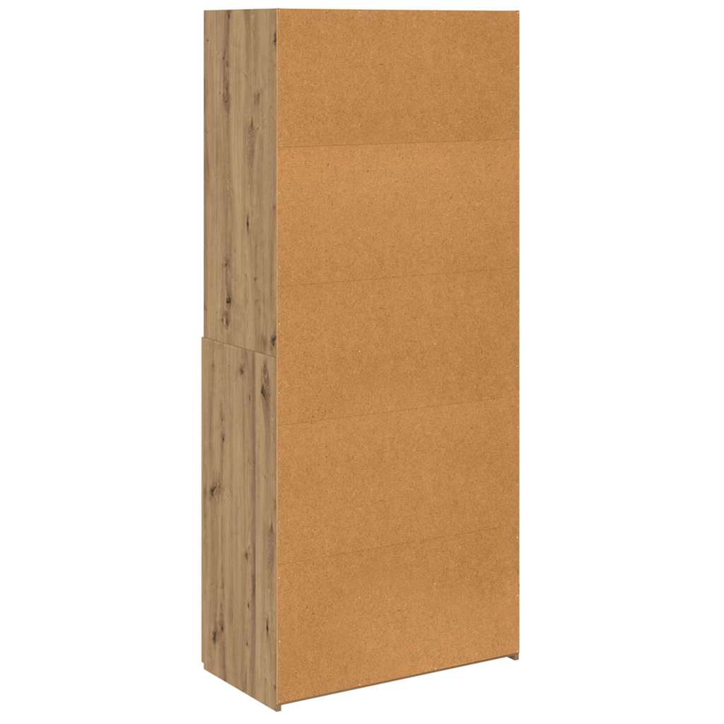 Highboard Umjetnički hrast 80 x 42,5 x 185 cm Konstruirano drvo