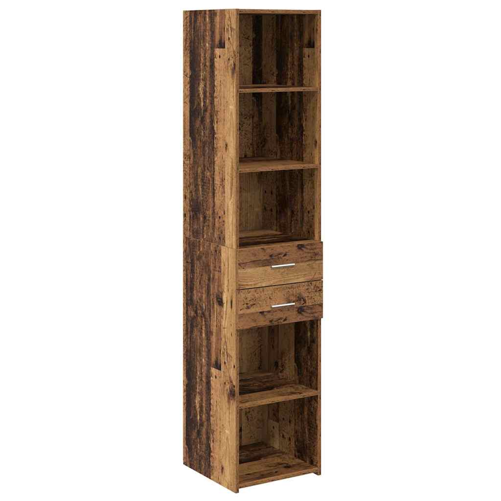 Highboard Staro drvo 40 x 42,5 x 185 cm Konstruirano drvo